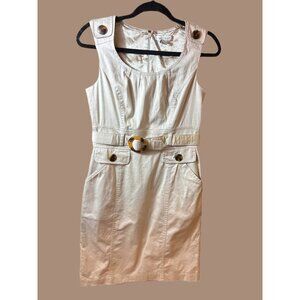 White‎ House Black Market Pencil Skirt Dress with Belt